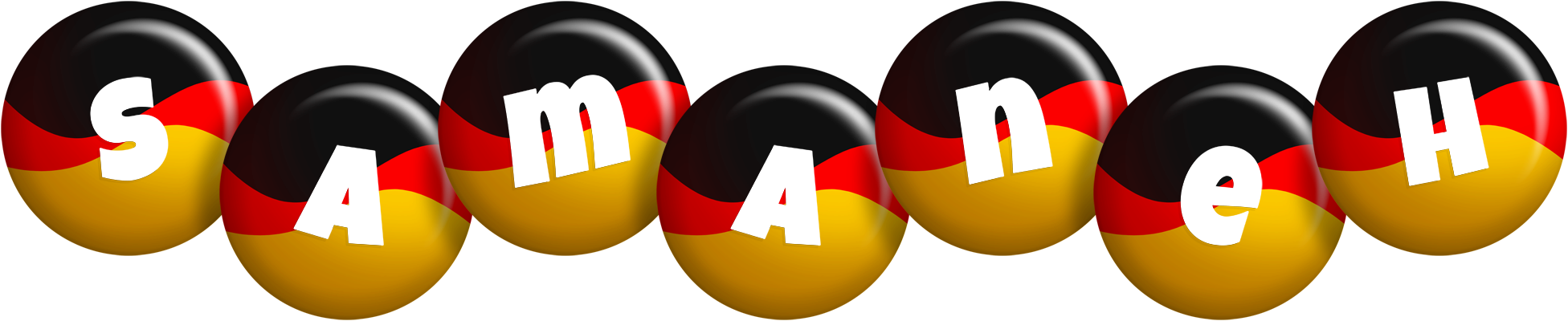 Samaneh german logo