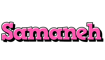 Samaneh girlish logo