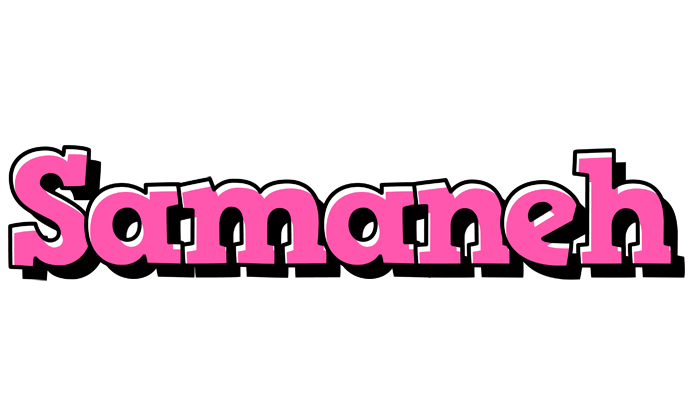 Samaneh girlish logo