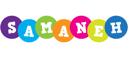Samaneh happy logo