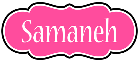 Samaneh invitation logo