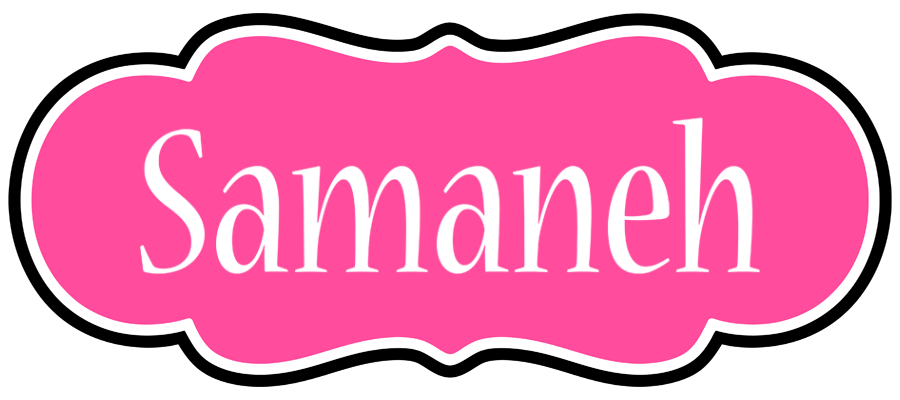 Samaneh invitation logo