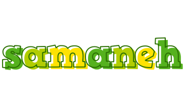 Samaneh juice logo