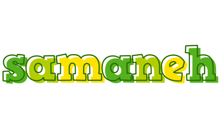 Samaneh juice logo