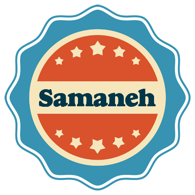 Samaneh labels logo