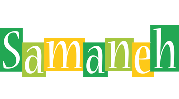 Samaneh lemonade logo