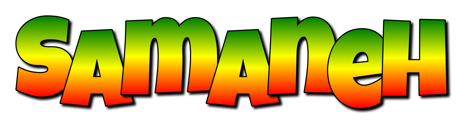 Samaneh mango logo