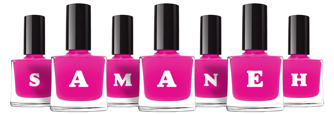 Samaneh nails logo