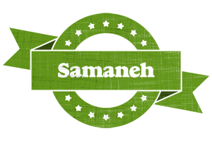 Samaneh natural logo
