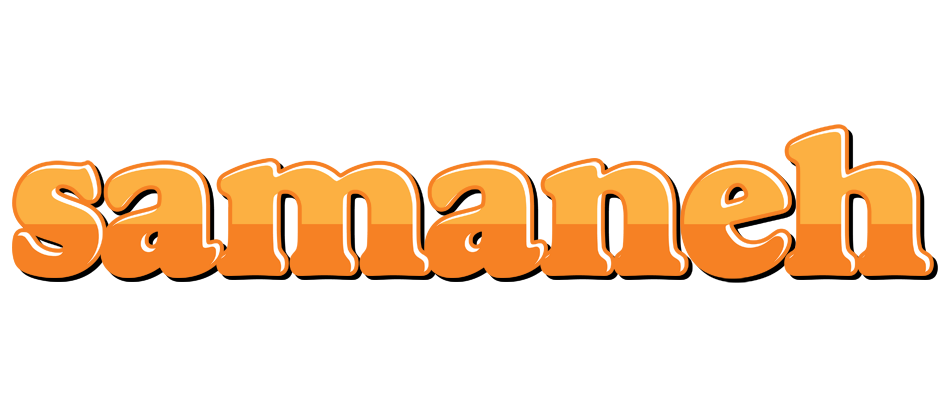 Samaneh orange logo