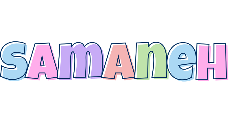 Samaneh pastel logo