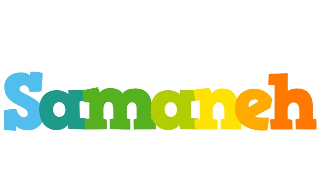 Samaneh rainbows logo