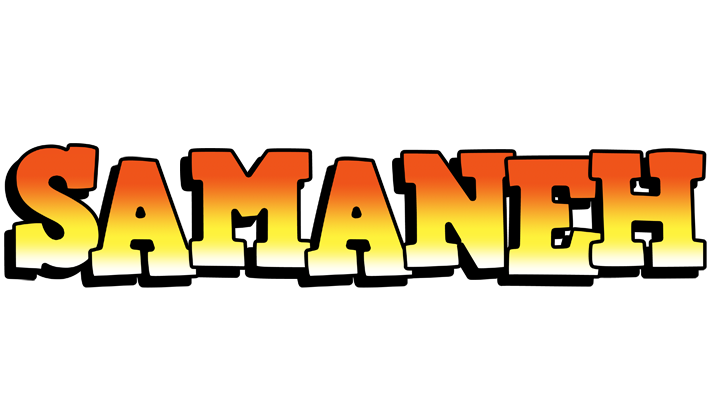 Samaneh sunset logo