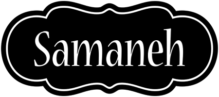 Samaneh welcome logo