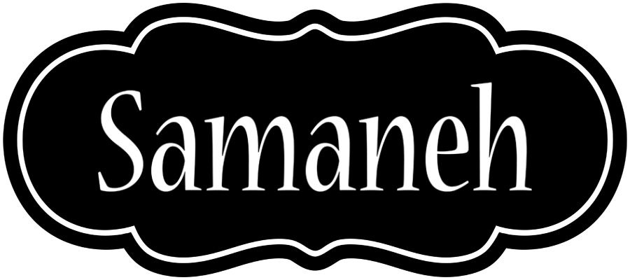 Samaneh welcome logo
