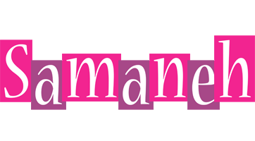 Samaneh whine logo