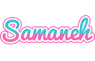 Samaneh woman logo