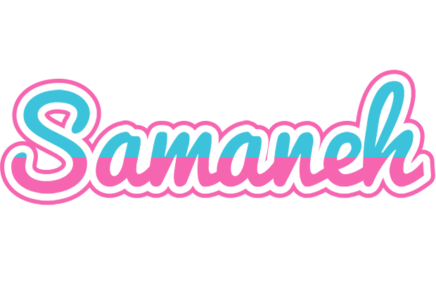 Samaneh woman logo