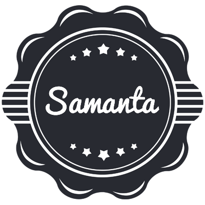Samanta badge logo