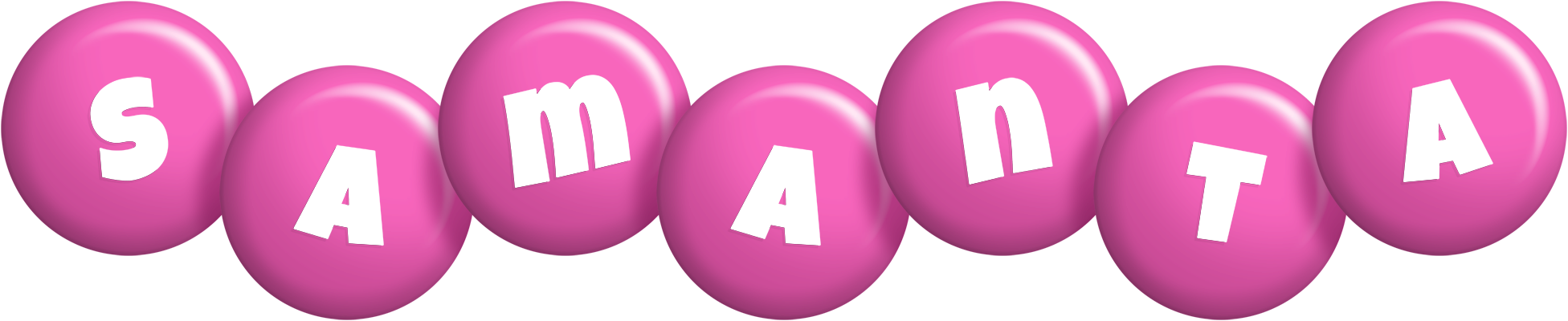 Samanta candy-pink logo