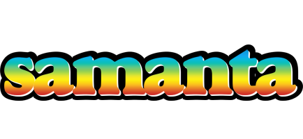 Samanta color logo