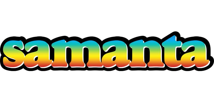 Samanta color logo