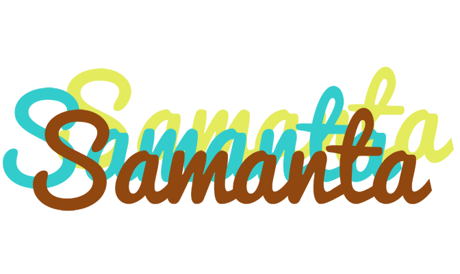 Samanta cupcake logo