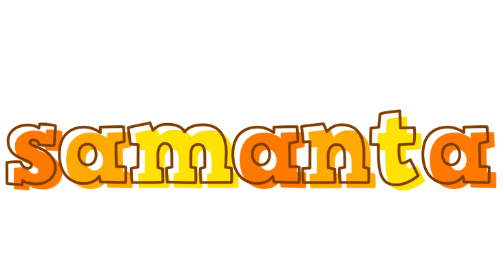 Samanta desert logo