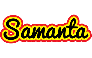 Samanta flaming logo