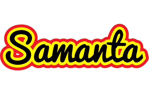 Samanta flaming logo