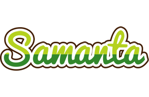 Samanta golfing logo