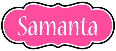 Samanta invitation logo