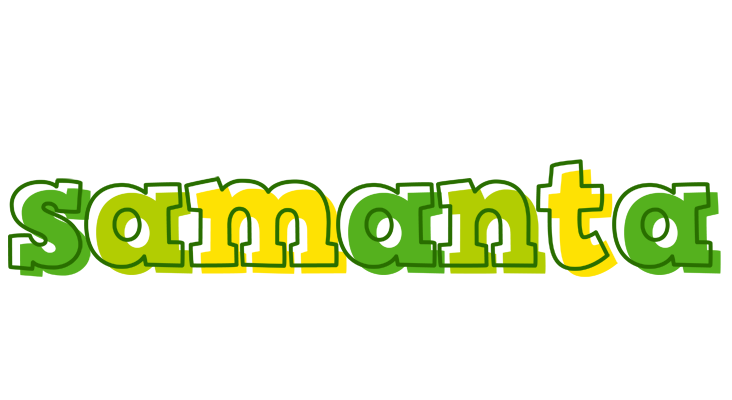 Samanta juice logo