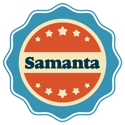 Samanta labels logo