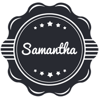 Samantha badge logo