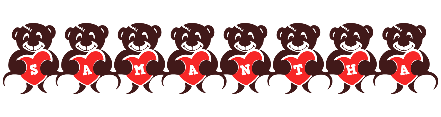 Samantha bear logo