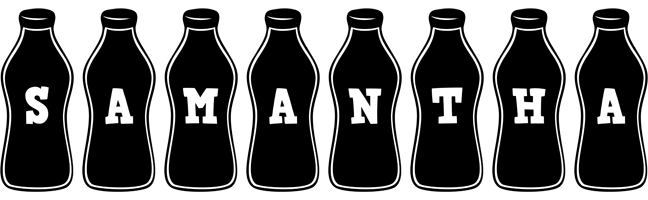 Samantha bottle logo