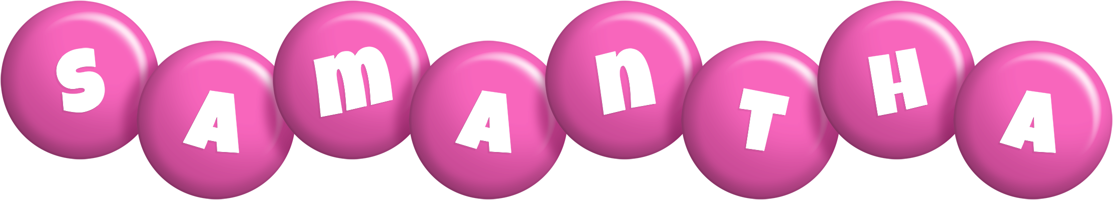 Samantha candy-pink logo
