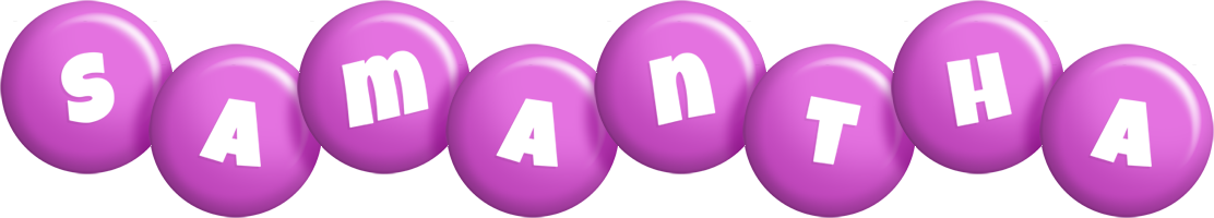 Samantha candy-purple logo
