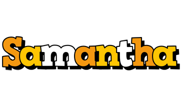 Samantha cartoon logo
