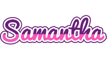 Samantha cheerful logo