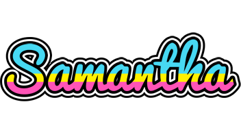 Samantha circus logo