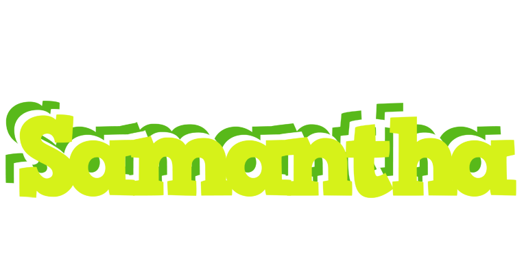Samantha citrus logo