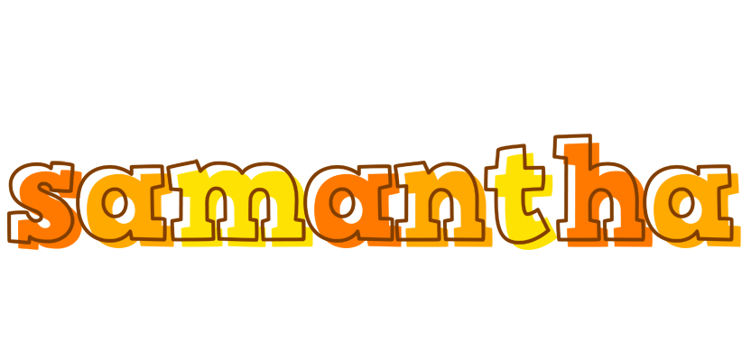 Samantha desert logo