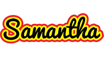 Samantha flaming logo