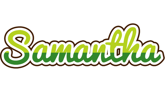 Samantha golfing logo