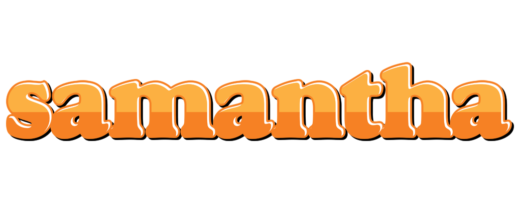 Samantha orange logo