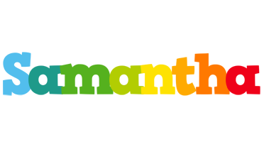 Samantha rainbows logo