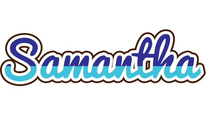 Samantha raining logo
