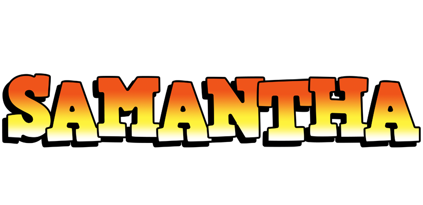 Samantha sunset logo